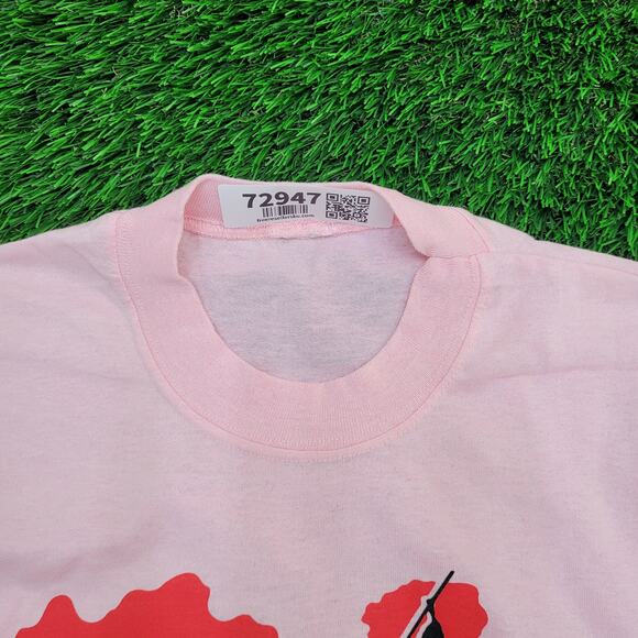 Vintage 1991 Native-American Shirt Womens Medium 19x27 Pink - Picture 10 of 11